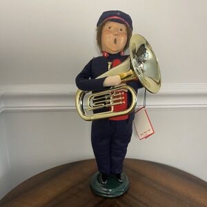 NWT Byers Choice Caroler Salvation Army 1999 Man with Tuba